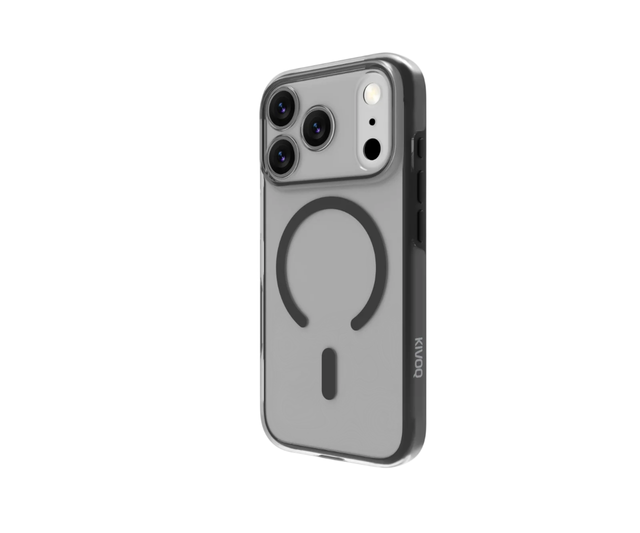 SchwarzMag StealthCase Pro,  TPU+PC Black Mag Case with Small Lens Hole for iPhone 17 Air
